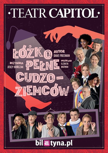 Łóżko pełne cudzoziemców