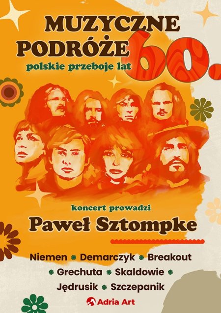 Muzyczne podróże - polskie przeboje lat 60.