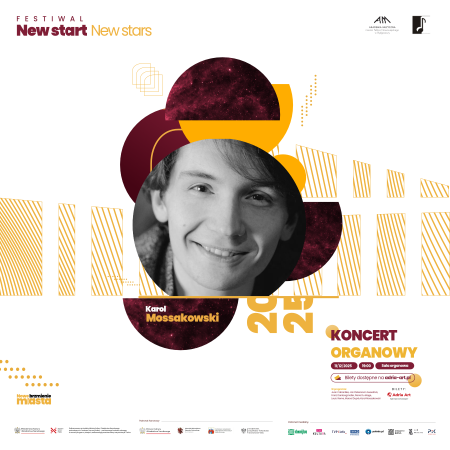 Festiwal New Start New Stars: Koncert Organowy Karola Mossakowskiego